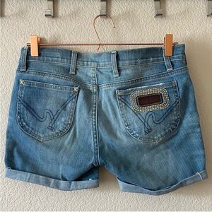 Citizens of Humanity Rare Vintage Cut Off/Roll Cuff Shorts